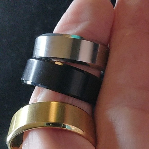Mens 3 ring set - Picture 2 of 2